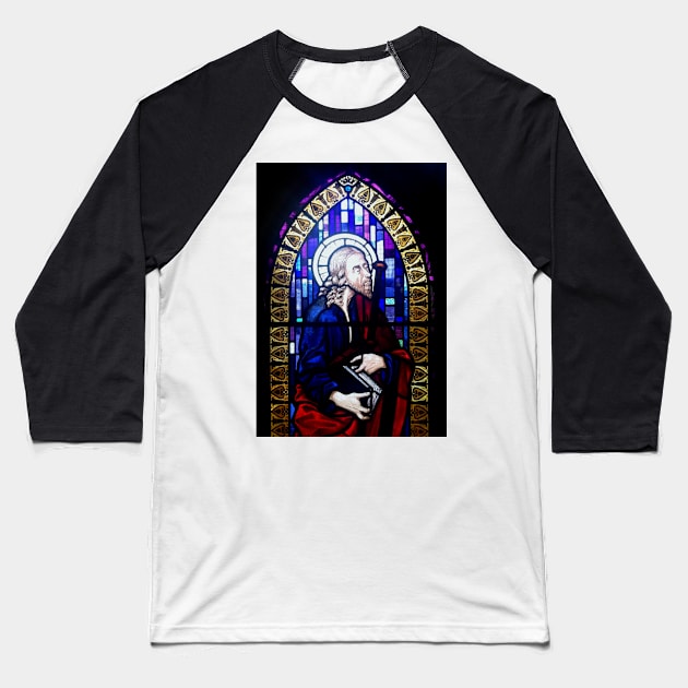 St Barnabas Baseball T-Shirt by JHamilton